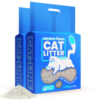 Catlink Cat Litter Companion Tapioca Blend Cat Litter, 1-Bag Pack, 7.7 lbs per bag, Fast-Clumping, Natural, Unscented, Powerful Deodorizing, Almost Dust-Free