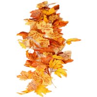 Marrybox Fall Garland Maple Leaf Yellow 1.8m