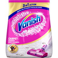 Vanish Gold Oxi Action Carpet Care Vacuum Up Powder, 650g