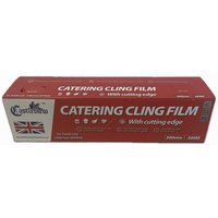 Castleview Catering Clingfilm with slider cutter 300mm x 300m, 8 micron
