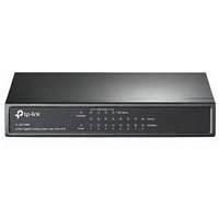 TP-LINK TL-SG1008P Unmanaged Gigabit Ethernet (10/100/1000) Netwerkswitch met Power over Ethernet (PoE) Hazelnoot