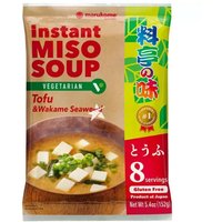 Marukome Instant Miso Soup Tofu Vegetarian 152g