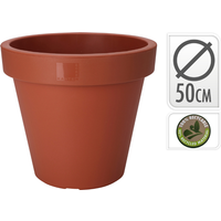 Nampook Bloempot Rond - 50 cm, Bruin