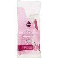 Derlon Wegwerp Scheermesjes 5 stuks