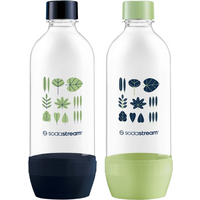 SodaStream JET - Dubbele flessenset - 2 x 1 L groen/marineblauw