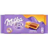 Milka Chocoladereep Caramel - 100 g