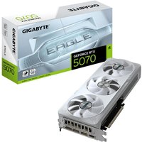 GIGABYTE GeForce RTX 5070 EAGLE OC ICE SFF 12G grafische kaart - 12 GB GDDR7, 192bit, PCI-E 5.0, 2587 MHz kloksnelheid, 3 x DP 2.1a, 1 x HDMI 2.1b, NVIDIA DLSS 4, GV-N5070EAGLEOC ICE-12GD