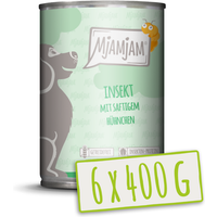 MjAMjAM - Insect met sappige kip 6 x 400 g