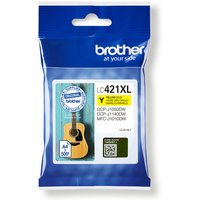 Brother LC421XLY inktcartridge 1 stuk origineel geel