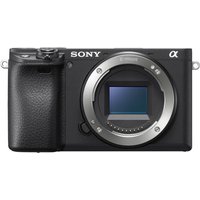 Sony α ILCE-6400A 1/1,6" systeemcamera 24,2 MP CMOS 6000 x 4000 pixels zwart