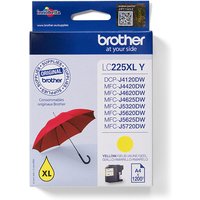 Brother LC225XLY inktcartridge 1 stuk origineel hoog (XL) rendement geel