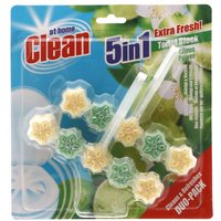 At Home Clean Toiletblok - 5-in-1 Citrus 2 x 45 g