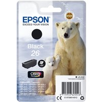 Epson ijsbeer singlepack zwart 26 Claria Premium-inkt