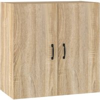 vidaXL Wandkast - Geprocessed Hout, Sonoma Eik, 60 x 31 x 60 cm
