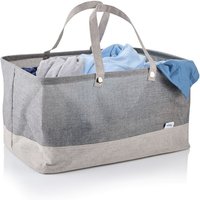 Minky Water Resistant Collapsible Fabric Laundry Bag