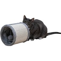 maxxpro krabpaal met kattentunnel - grijs