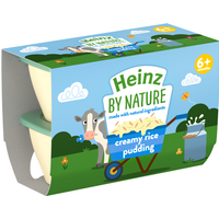 Heinz Creamy Rice Pudding 6+ Months 4 x 100g