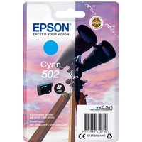 Epson enkelvoudige verpakking cyaan 502 inkt