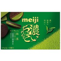 Meiji Rijke Chocolade Sandwichkoekjes met Matcha-Chocolade 96 g