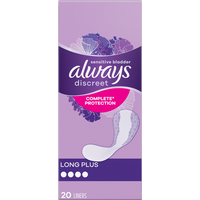 Joybuy Deal Enjoy 16% Discount on Always Discreet Liners 20 Pads