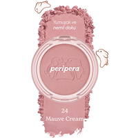 Peripera Pure Blushed Sunshine Wangenroze (Tteok-recept) 024 Mauve Crème