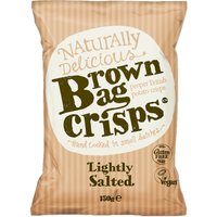 Brown Bag Crisps Lightly Salted Crisps 150g