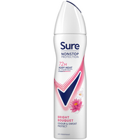 Sure Nonstop Protection Anti-Perspirant Aerosol Bright Bouquet 150ml