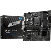 MSI Pro b760m-p ddr4 moederbord Intel b760 lga 1700 micro atx