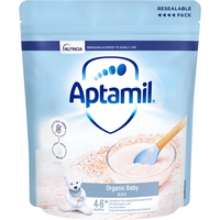 Aptamil Organic Baby Rice 4-6+ Months 100g
