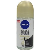 NIVEA deo roll-on - invisible black & white pure 50 ml