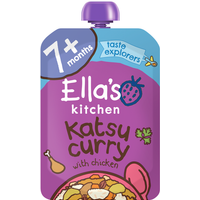 Ella's Kitchen Organic Cracking Katsu Curry With Chicken Baby Food Pouch 7+ Months 130g