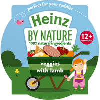 Heinz Veggies With Lamb Baby Food Tray 12+ Months 200g