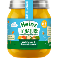 Heinz By Nature Cauliflower & Broccoli Cheese Jar 6+ Months 120g