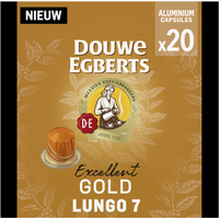Douwe Egberts Excellent Gold lungo koffiecapsules - 20 stuks