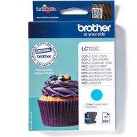 Brother LC123C inktcartridge 1 stuk origineel cyaan