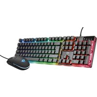 Trust GXT 838 Azor gaming-USB-toetsenbord met meegeleverde muis zwart