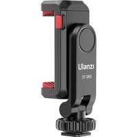 Ulanzi ST-06S verbeterde flitsschoen-smartphoneklem zwart