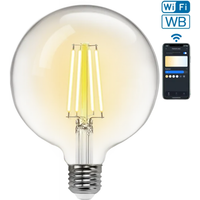 Aigostar Bluetooth mesh smart filamentlamp G80 6 W CCT