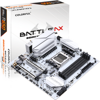 COLORFUL BATTLE-AX B650M-WHITE WIFI V15 Motherboard, M-ATX form