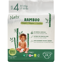 Naty Bamboo Nappies Size 4 24 Pack