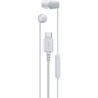 Sony IER-EX15C USB-C Wired Earbuds (White)