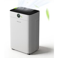 TRULIVA 25 L/Day Dehumidifier with Laundry Drying, Auto Defrost, R290, 2.8 L Tank & Continuous Drain Hose, for Home, Basements, Bathroom, Bedrooms