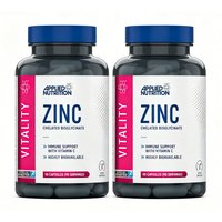 Applied Nutrition Zinc Immune Support Vegan Capsules - 90 Capsules (2 Packs)