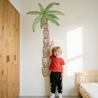 Murgall Wandsticker met boomhoogte-afmetingstabel 80 x 153 cm 1 vel