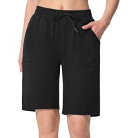 SPECIAL MAGIC Womens Shorts 0029 Black2XL