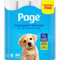 Page Compleet schoon toiletpapier, 40 rollen