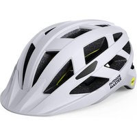 OutdoorMaster MIPS Gem I recreatieve fietshelm voor volwassenen - Pavement White M
