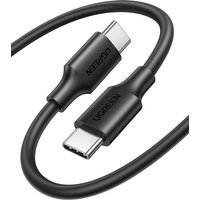 UGREEN USB-C 2.0 3A kabel zwart 3 m, compatibel met iPhone 17/16/15, Google Pixel 4, Samsung Galaxy S20, Huawei P30 enz.