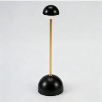 Paddenstoelen tafellamp – zwart