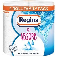 Regina XXL Absorb Kitchen Roll, 2-Ply, 4 Rolls